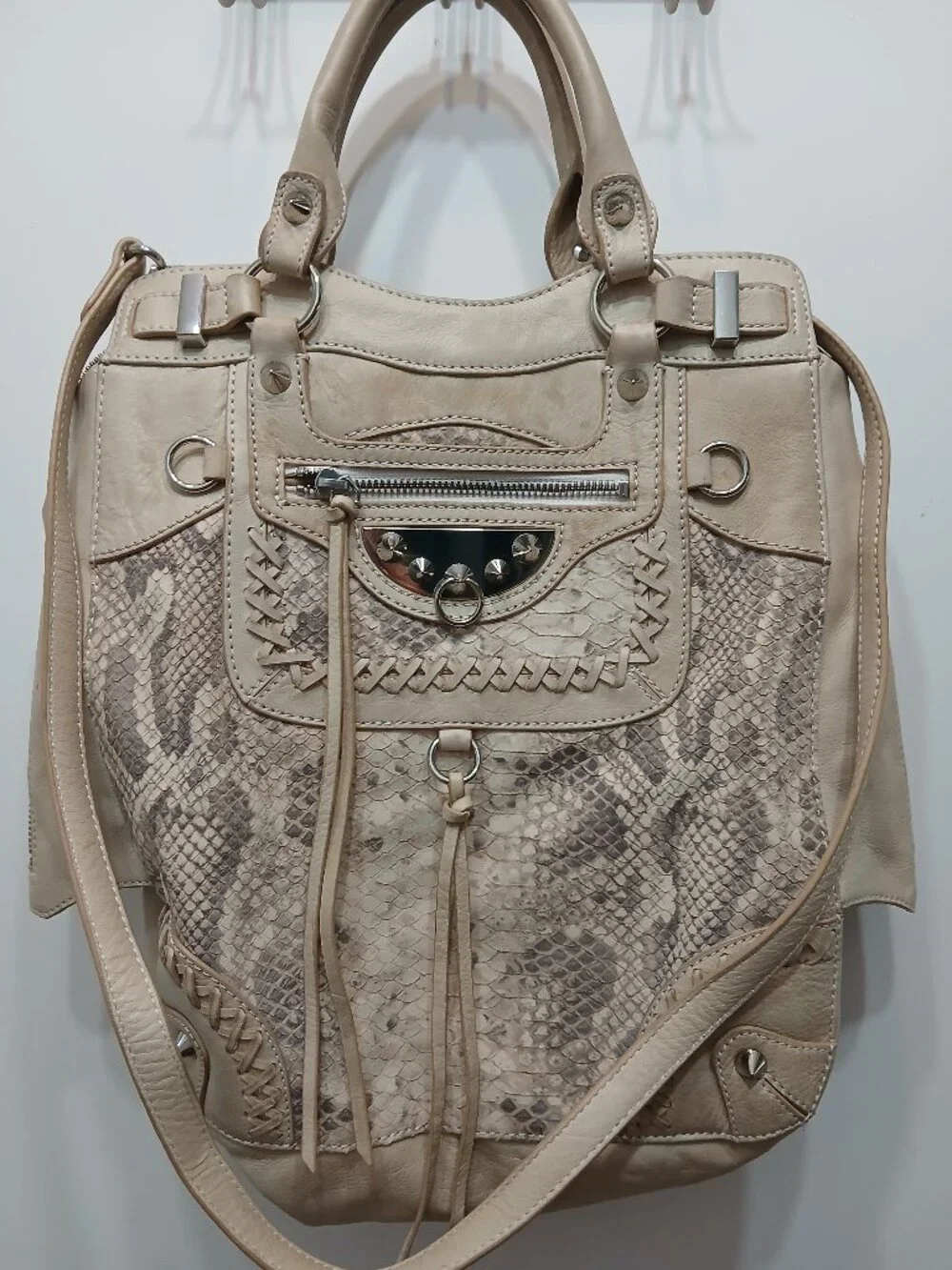 Sam Edelman Python Satchel